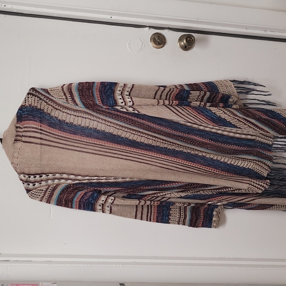 Love marks brand- size L - woman's hippie cardigan ~ Coachella vibes - Picture 5 of 10